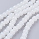 Chapelets de perles en verre imitation jade(DGLA-S076-8mm-21)-1