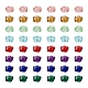Pandahall 120Pcs 8 Colors Transparent Resin Beads(RESI-TA0001-58)-1