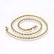 304 Stainless Steel Rope Chain Necklaces(NJEW-F226-03G-05)-1