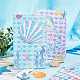 12pcs 4 styles de sacs en papier sur le thème de l'océan(AJEW-WH0283-19)-5