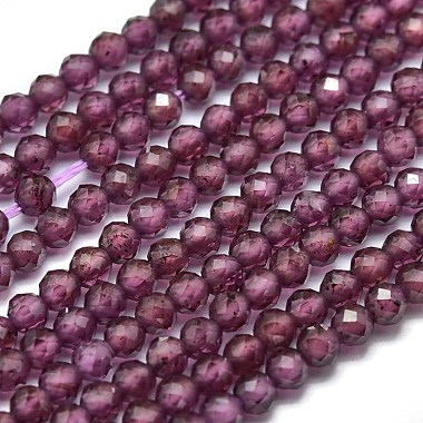 Natural Garnet Beads Strands(X-G-O186-D01)-2