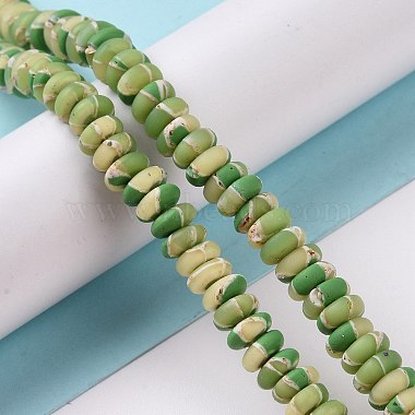 brin de perles d'argile de polyester faites à la main(X-CLAY-P001-04B)-2