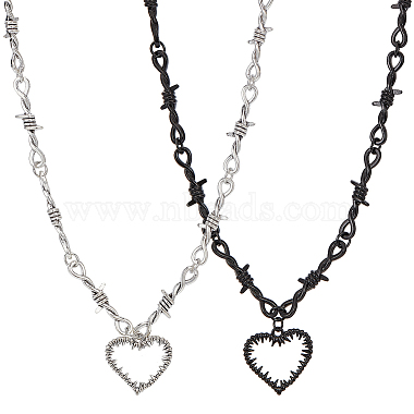 Heart Alloy Necklaces