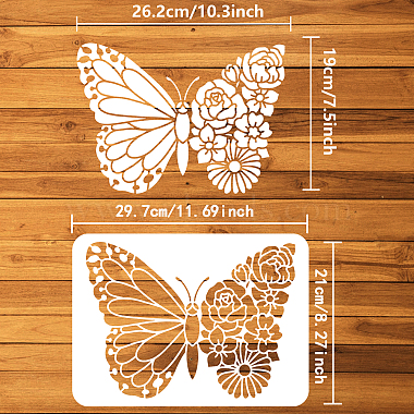 Plastic Drawing Painting Stencils Templates(DIY-WH0396-0044)-2