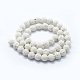 Natural Lava Rock Round Beads Strands(X-G-E508-04-8mm)-2