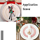 Mega Pet 6Pcs 3 Style Christmas Tree Alloy Napkin Rings(AJEW-MP0001-32)-6