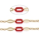 Handmade Brass Oval Link Chains(CHC-H102-16G-G)-2