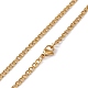 201 Surgical Stainless Steel Curb Chain Necklace for Women Men(NJEW-P268-A38-2X5)-3
