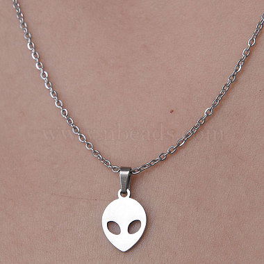 Human 201 Stainless Steel Necklaces