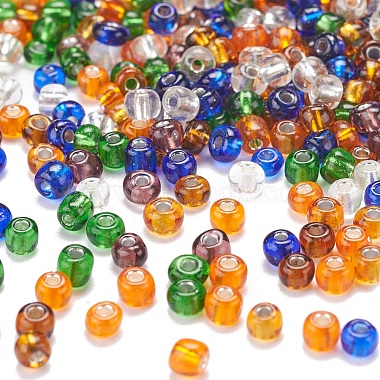 7 Colors Glass Round Seed Beads(SEED-YW0001-24C-02)-5