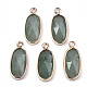 Natural Green Aventurine Pendants(G-N326-45E)-1