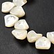Natural White Shell Beads Strands(SHEL-G014-15)-4