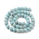 Natural Larimar Round Beads Strands(G-O087-14-8mm)-3