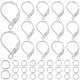 80Pcs 304 Stainless Steel Leverback Earring Findings(STAS-SP0001-12)-1