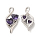 charmants pendentifs en laiton à double cœur(ST6267628)-1