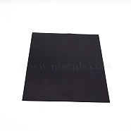 Rubber Single Side Board, with Adhesive Back, Rectangle, Black, 300x210x3mm(AJEW-WH0126-18E-01)