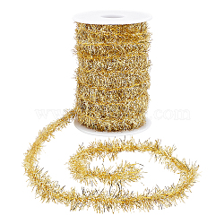 Elite Sparkle Tinsel Hanging Garland, For Xmas/Wedding/Birthday Party Decoration, Gold, 16mm, about 20yards(18.288m)(DIY-PH0009-31)