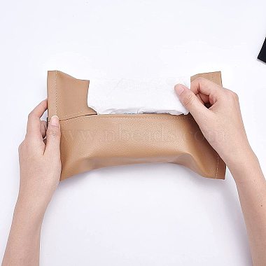 Gorgecraft Imitation Leather Tissue Boxes(AJEW-GF0002-51C)-3