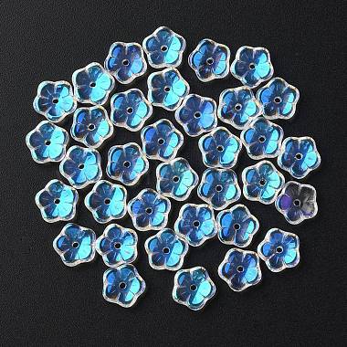 35Pcs Transparent Spray Painted Glass Beads(GLAA-YW0001-75A)-2