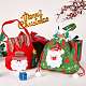 7Pcs 7 Style Christmas Non-woven Fabrics Candy Bags Decorations(sgABAG-SZ0001-16)-4