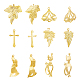48Pcs 6 Style Brass Pendants(KK-FH0005-49)-1