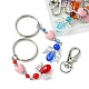 Glass & Acrylic Pendant Keychain(KEYC-FS0001-04)-3