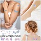 12 Sheets 12 Style Butterfly Theme Cool Sexy Body Art Removable Temporary Tattoos Paper Stickers(MRMJ-GF0001-37)-7