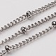 3.28 Feet 304 Stainless Steel Twisted Chains Curb Chains(X-CHS-K002-10)-1