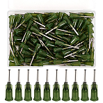 120Pcs Plastic Fluid Precision Blunt Needle Dispense Tips, Dark Gray, Lumen: 1.5mm, 30x7.5mm, External Dia: 2mm(TOOL-FG0001-35)
