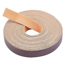 PU Leather Ribbon, Faux Leather Straps, for Bags, Jewelry Making, DIY Crafting, Saddle Brown, 3/4 inch(20mm), about 10.94 Yards(10m)/Roll(SRIB-WH0012-03B-02)