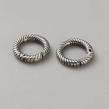 925 Sterling Silver Spring Gate Rings(STER-WH0061-85B)-2