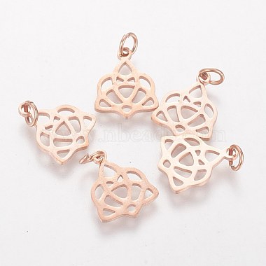 Rose Gold Others Stainless Steel Pendants