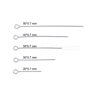 304 Stainless Steel Head Pins & Eye Pins(STAS-CJ0006-02)-8