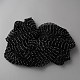 Stretchable Polyester with Rhinestone Mesh Fabric(AJEW-WH0314-351)-2