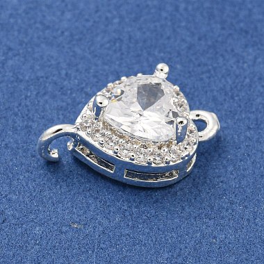 Brass Pave Cubic Zirconia Connector Charms(KK-Z072-06S-02)-2