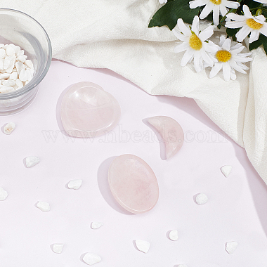 CRASPIRE 3Pcs 3 Style Natural Rose Quartz Massager(G-CP0001-02)-5