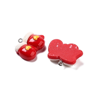 Christmas Theme Resin Pendants(RESI-R450-04B)-2