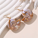 Bohemian Shell Dangle Earrings(WGCB19C-04)-1