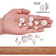 Mega Pet 70Pcs 7 Style Resin & Plastic Imitation Pearl Pendants/Shank Buttons(BUTT-MP0001-01)-3