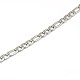 Fashionable 304 Stainless Steel Figaro Chain Necklaces for Men(X-STAS-A028-N017P)-2