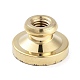 Texture Theme Roung Brass Stamp Head(AJEW-M036-06B-G)-3