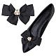 décorations de chaussures bowknot en polyester(FIND-WH0002-18A)-1