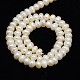 Grade A Natural Cultured Freshwater Pearl Beads Strands(PEAR-L001-D-12)-3