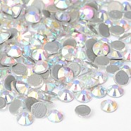Glass Hotfix Rhinestone, Grade AA, Flat Back & Faceted, Half Round, Crystal AB, SS6, 1.9~2.0mm, about 1440pcs/bag(RGLA-A019-SS6-101)