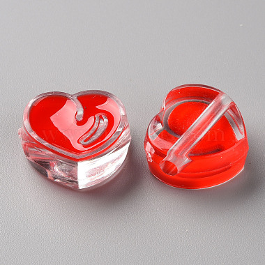 Perles acryliques émail transparent(X-TACR-S155-004F)-2