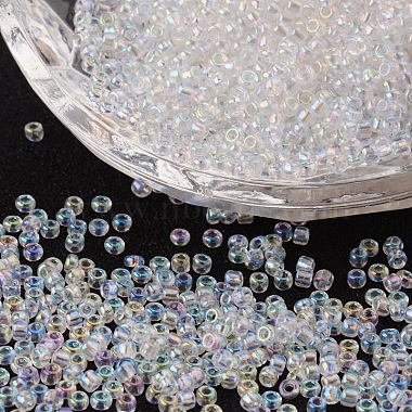 2mm WhiteSmoke Glass Beads