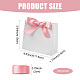 White Cardboard Paper Wedding Candy Boxes with Ribbon(CON-FZC0002-002C)-4