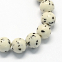 White Round Synthetic Gemstone Beads(X-G-R271-4mm-Y29)
