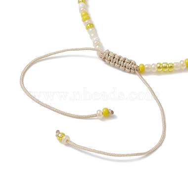 3pcs 3 ensemble de bracelets à breloques en émail style abeilles et fleurs(BJEW-JB09952)-5