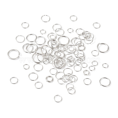 100Pcs 5 Style 925 Sterling Silver Open Jump Rings(STER-KS0001-02)-3